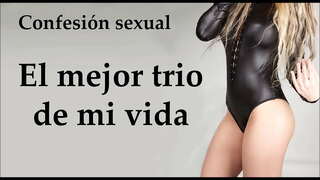 Men sizga mening eng yaxshi tajriba beraman, ajoyib bir trio. (Inglizcha).