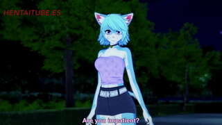 הנטאי פרוותיים - זאב x קיטי קשה סקס