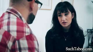 Pappa Blackmailed Inn Jævla Hans Ungdoms Datter