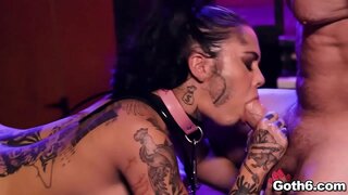 Sexy goth slut Genevieve Lingerie whiwhi i te WHERO